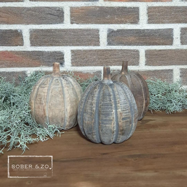 Pompoen hout 6