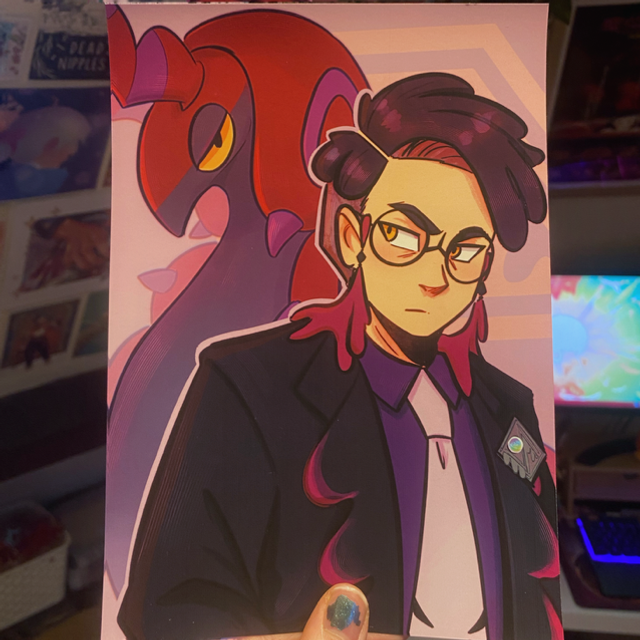 Corbeau Pokémon Legends ZA A5 Print