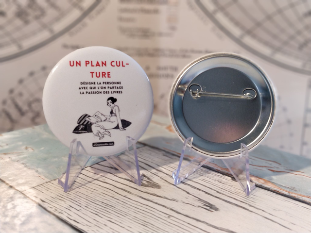 BADGE "UN PLAN CUL-TURE"