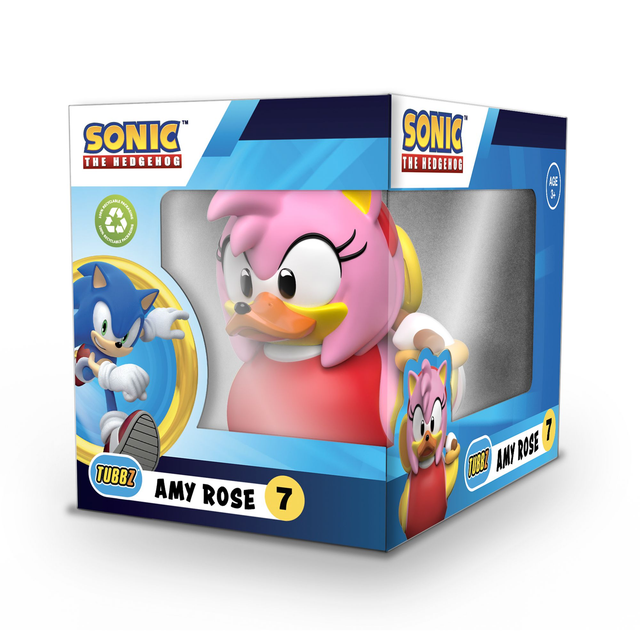 Tubbz - Sonic The Hedgehog: Amy Rose 9cm Figure