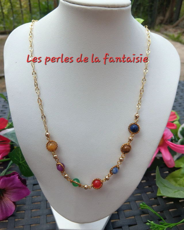 Collier 7 Chakras – Équilibre et Énergie