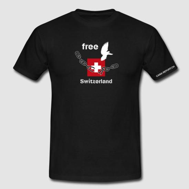 T-Shirt «free Switzerland»
