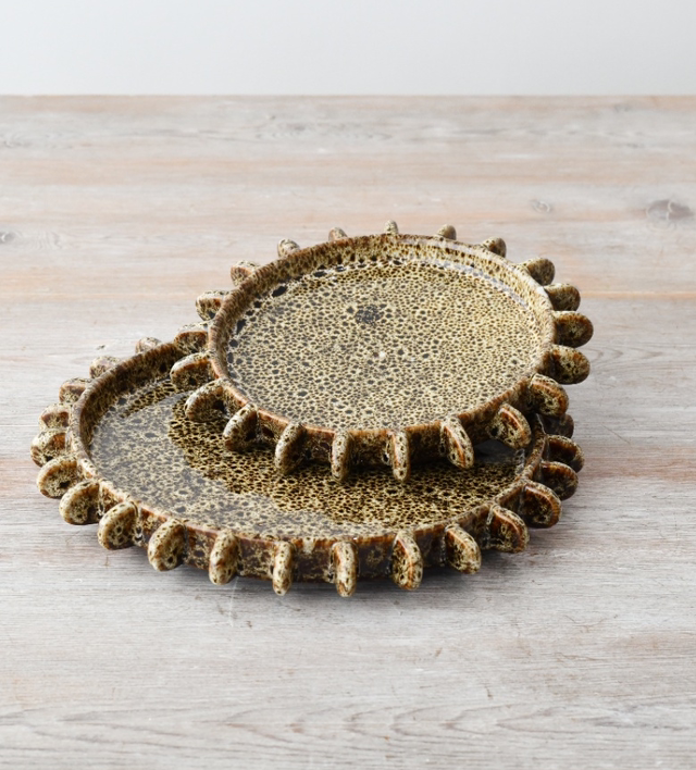 Large Stoneware Plate