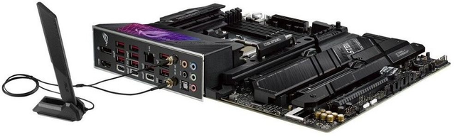 02.3.0009 – Scheda Madre ASUS ROG Strix X670E‑E Gaming WiFi – ATX high‑end nera RGB con WiFi 6E per Ryzen 7000/8000/9000