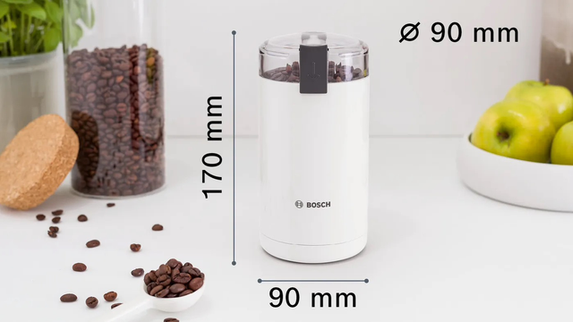 Bosch TSM6A011W Kaffemølle 180W Hvid