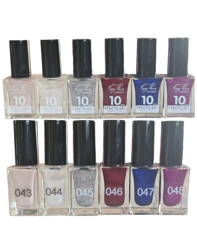Vernis à ongles tenue 10 jours – 6 couleurs