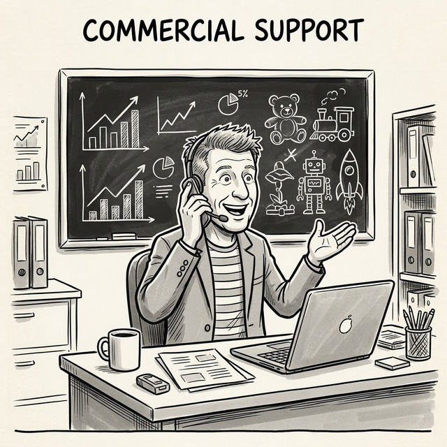 Hourly Rate for Commercial Support