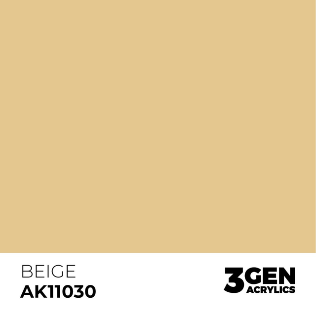 3rd Gen. Acrylics 30 Beige