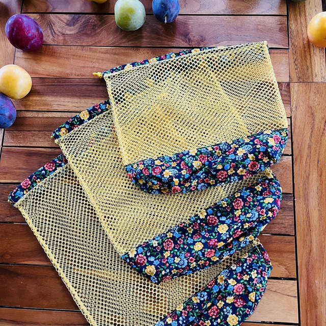 Lot de 3 sacs à légumes 