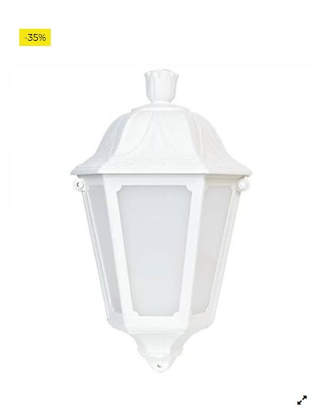 Aplique farol de pared FUMAGALLI IESSE OPAL E27 IP55