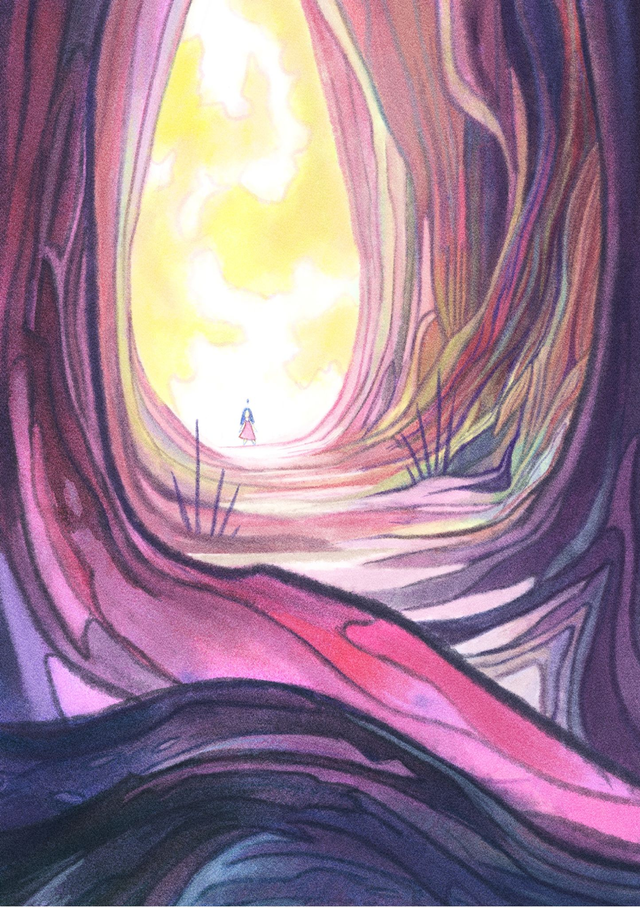 illustration du livre Pourquoi j'ai mal - La forêt 