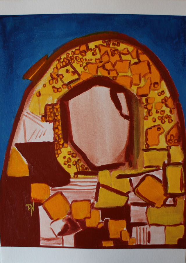 Acrylique sur papier | NALA, la Providence