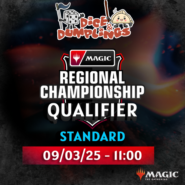 STANDARD RCQ 09/03 - Dice & Dumplings Regional Championship Qualifier Standard Format