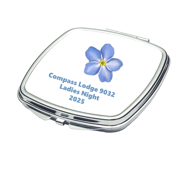 Ladies Night Gifts - Compact Mirror - Square Shaped