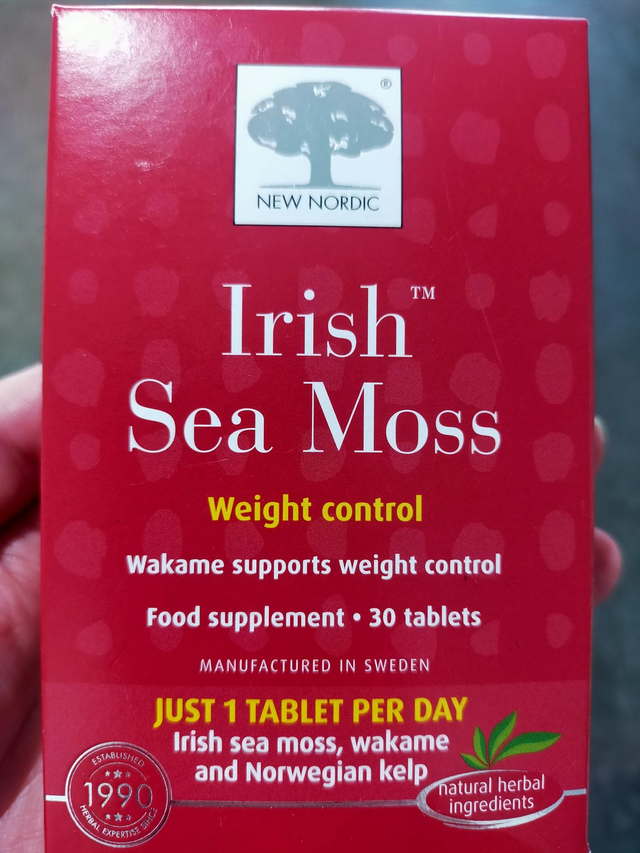 New Nordic Irish Sea Moss 30 Tablets nn34