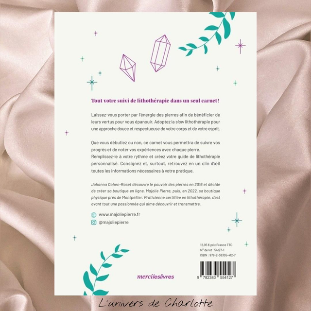 Mon carnet de lithothérapie