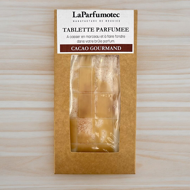 Tablette parfumée cacao gourmand
