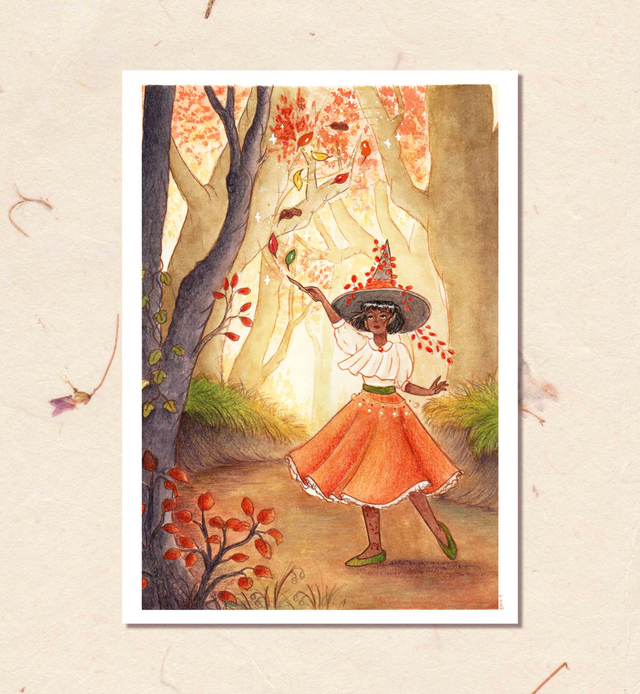 La Peintresse 🍂 Tirages d'art A5 et A4