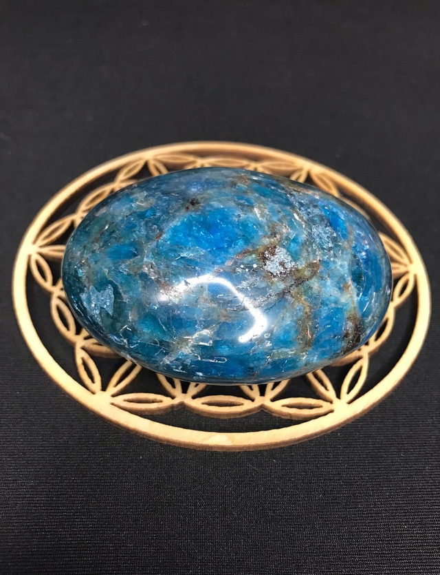 APATITE BLEUE - Galet 2 [Madagascar]