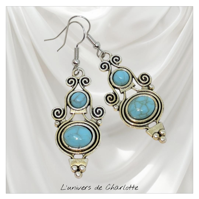 Boucles d'oreilles "Vénusia" BO-105