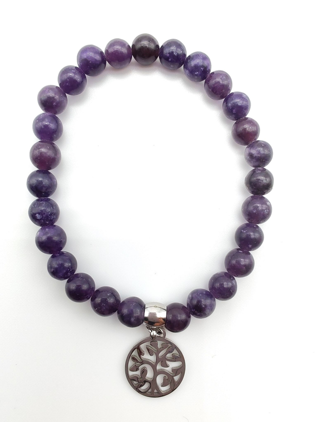 Legendary - Lépidolite bracelet 