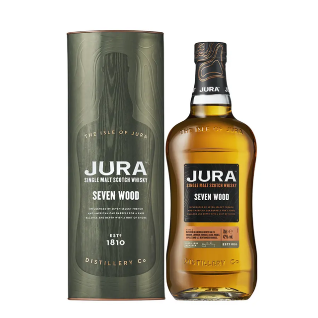 JURA - SEVEN WOOD - SINGLE MALT - SCOTCH WHISKY - 70 cl - 42%
