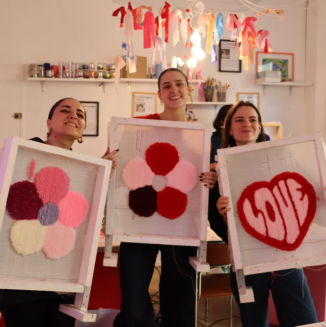 Atelier privé MAR.23 Décembre•14H-16H Atelier Tufting