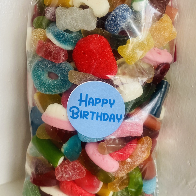 Happy birthday pick n mix bag