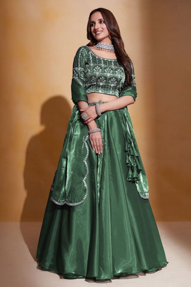 Robe de Mariée Bollywood Lehenga 12