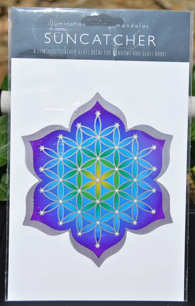 Adhésif fenêtre Fleur de Vie