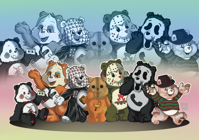 Care Bear A5 Prints