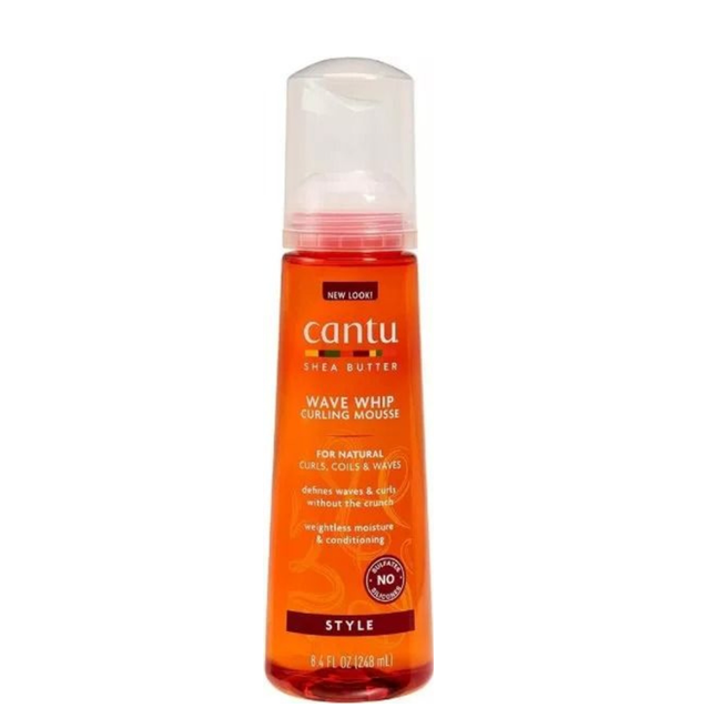 CANTU: SB NATURAL HAIR - WAVE WHIP CURLING MOUSSE 8.4OZ