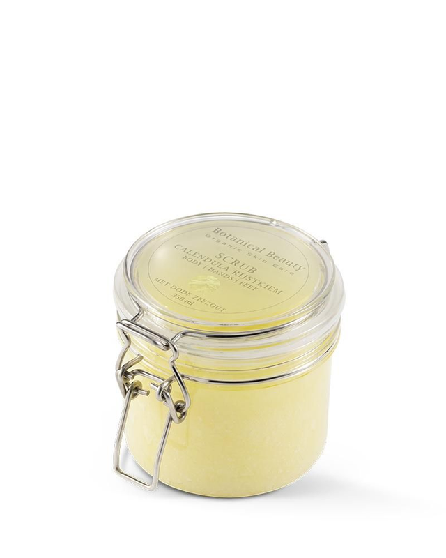 Body Scrub - Calendula - Rijstkiem 