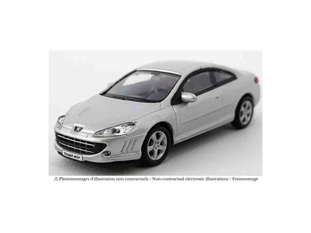 Peugeot 407 Coupé 2006 Argent Norev 474783 H0