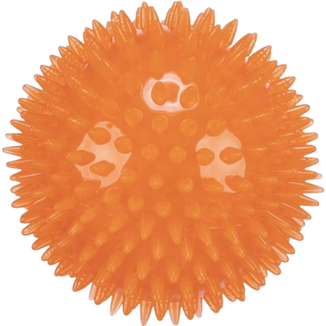 Balle hérisson, en TPR DIAM 8cm