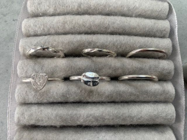 Stacking rings, plain