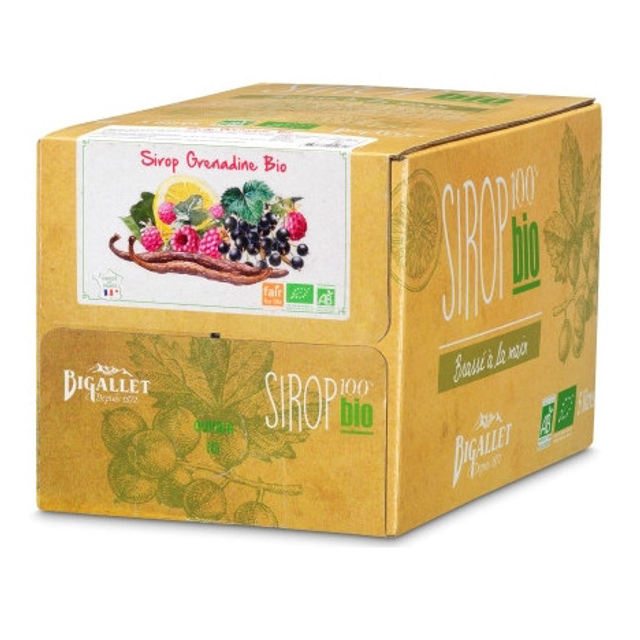 Sirop Grenadine Bio - 8,50€/kg
