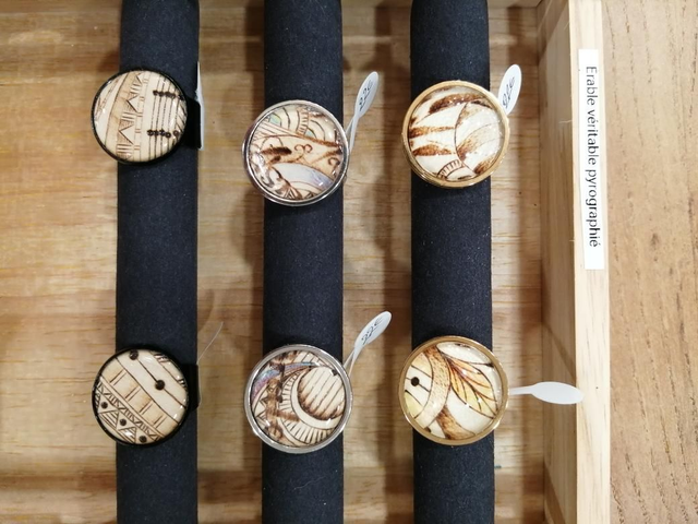 Bague pyro ronde grand