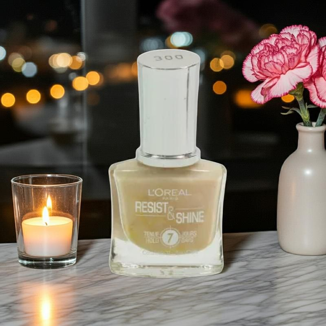 L’Oreal Paris Resist &amp; Shine UV Colour Protect Nail Polish – Beige | Makeup &amp; Nails