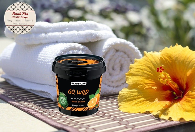 Beauty Jar " Gommage corps Hydratant Nourrissant Orange "