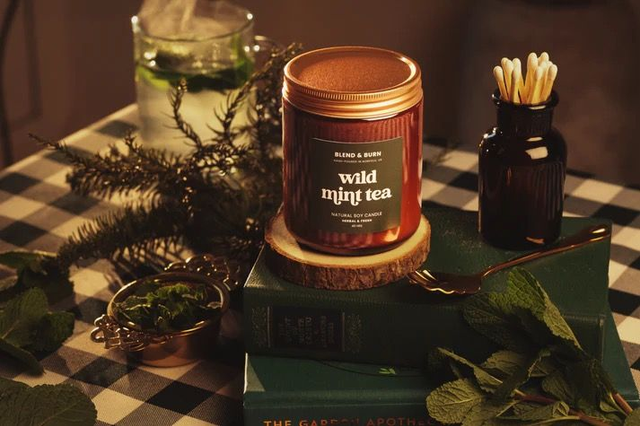 Blend and burn Wild mint