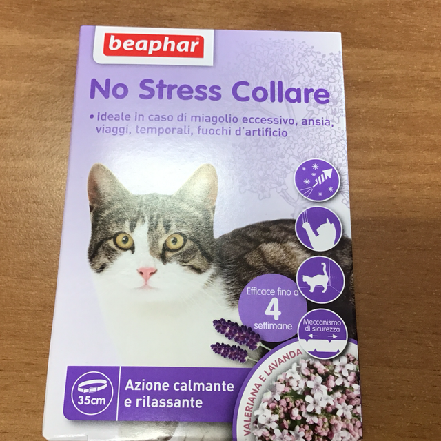 BEAPHAR NO STRESS COLLARE 35CM DURATA 4SETTIMANE 8711231112258
