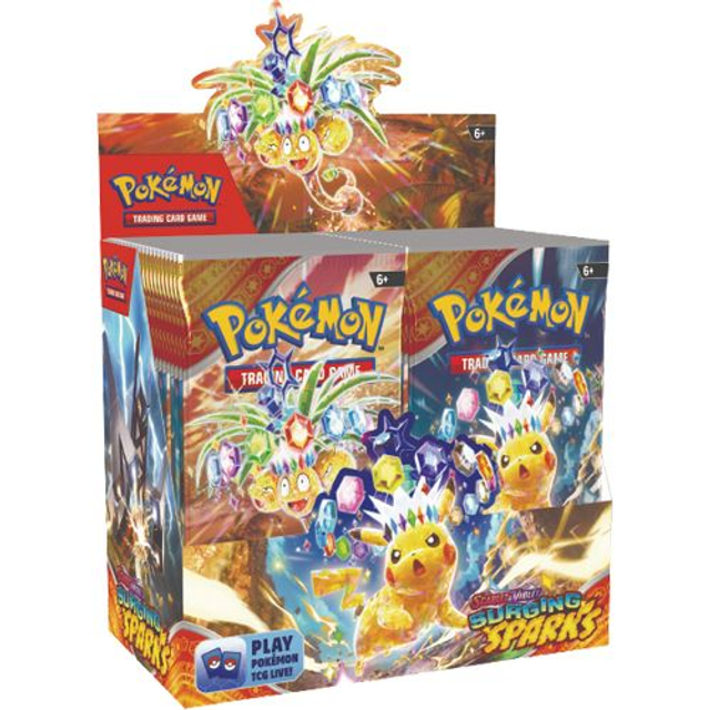 Pokémon TCG: Scarlet &amp; Violet 8  - Surging Sparks - Booster Box (36 Packs)