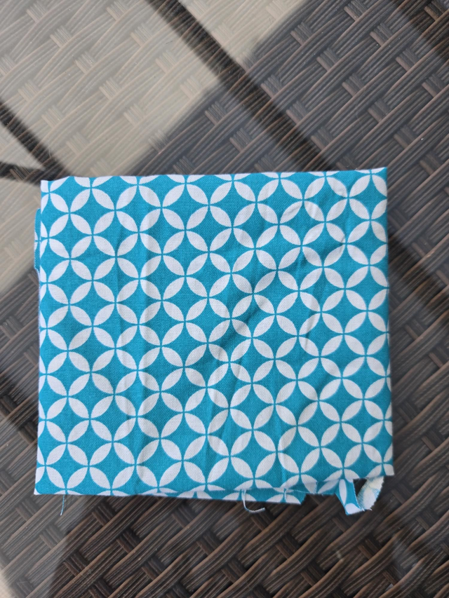 Coton 30 x 40 cm turquoise