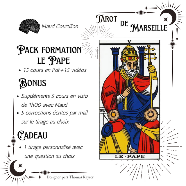 Formation débutant à initié, pack LE PAPE 4X 125  € OU 