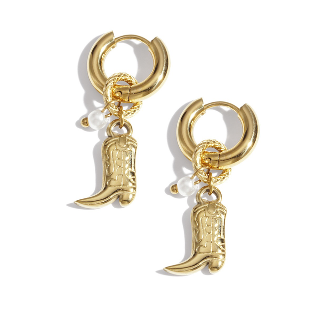 Oorbellen goud western