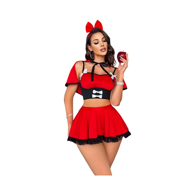 Disfraz de Caperucita Roja 3 Piezas