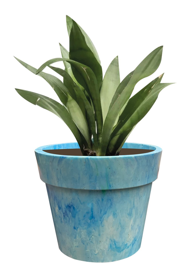 Pot plastique recyclé