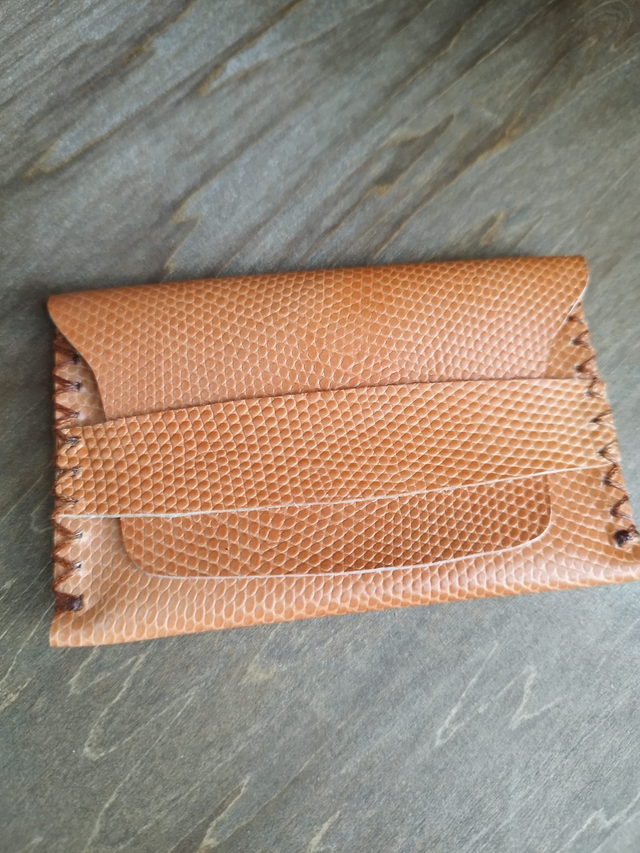 Petite pochette porte-carte écailles
