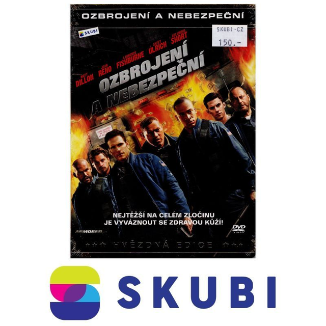 DVD Ozbrojení a nebezpeční / Armored - česky, anglicky, maďarsky, rusky, polsky